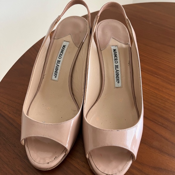 Manolo Blahnik Wedges - Picture 5 of 6